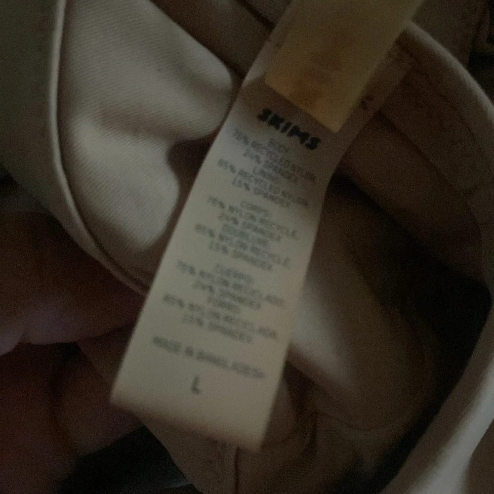 Skims Swim Bikini Top Sz L Nude